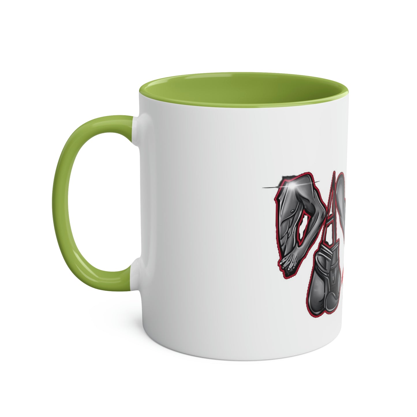 Two-Tone Coffee Mugs, 11oz
