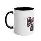 Two-Tone Coffee Mugs, 11oz