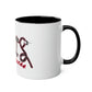 Two-Tone Coffee Mugs, 11oz
