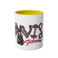 Two-Tone Coffee Mugs, 11oz