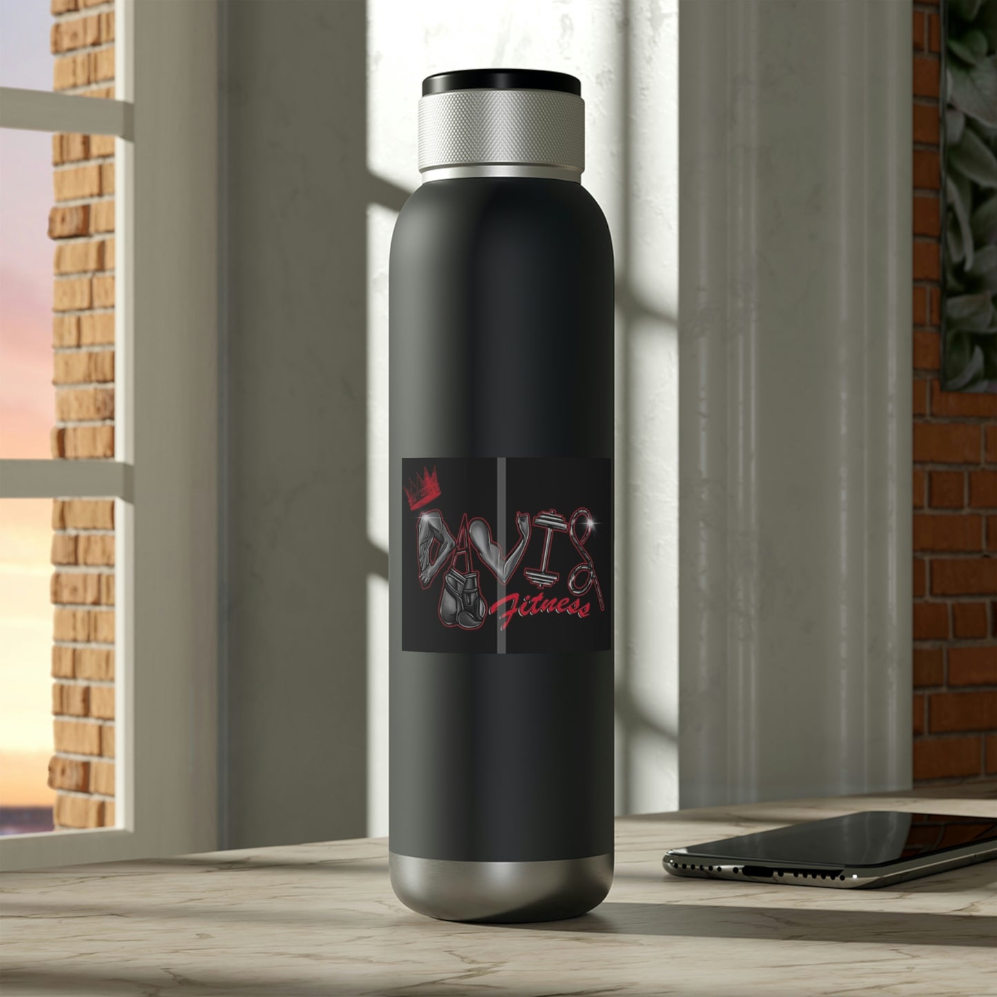 Soundwave Copper Vacuum Audio Bottle 22oz