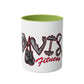 Two-Tone Coffee Mugs, 11oz